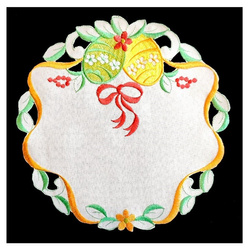 SERWETKA WIELKANOC JD001 RD 30cm BIAŁA/KOLOR