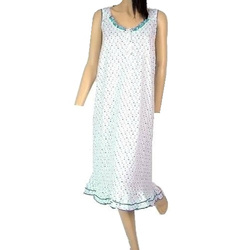 koszula nocna tradycyjna 187 MOTYLKI MINT 38-46