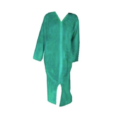 podomka szlafrok welur na zamek SZMARAGD 3XL-5XL (46-50)