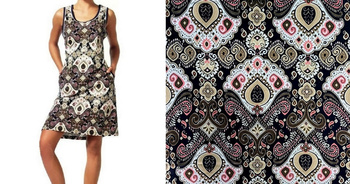 sukienka podomka INDI KORAL BEŻ M-XL