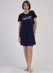 koszula nocna tunika GRANAT WAŻKA 1XL-3XL (46-50)