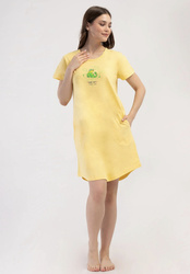 koszula nocna tunika ŻÓŁTA KAMELEON XXL/44