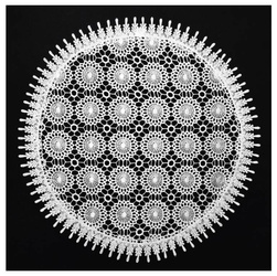 SERWETKA WIELKANOC NO 214 RD 40cm BIAŁA