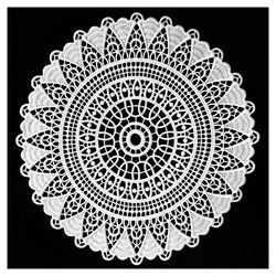 SERWETKA WIELKANOC NO 303 RD 40cm BIAŁA