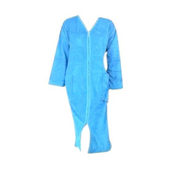 podomka szlafrok welur na zamek TURKUS 4XL/48