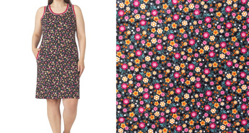 sukienka podomka KOLOROWA ŁĄCZKA XL-3XL