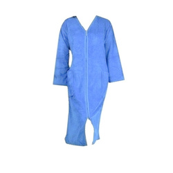 podomka szlafrok welur na zamek LAZUR 3XL-5XL (46-50)