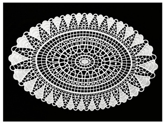 SERWETKA WIELKANOC NO 303 OV 30x45cm BIAŁA