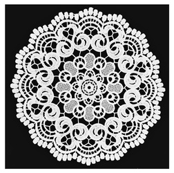 SERWETKA WIELKANOC SG-02 RD 30cm BIAŁA