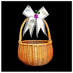 SERWETKA WIELKANOC KOKARDKA purple flower