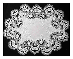 SERWETKA WIELKANOC NL-203 OV 30x45cm BIAŁA