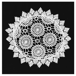 SERWETKA WIELKANOC S1247 RD 20cm BIAŁA