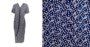 podomka szlafrok na zamek GROSZKI I ORIENT 2XL/44