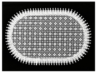 SERWETKA WIELKANOC SG8061 OV 30x45cm BIAŁA