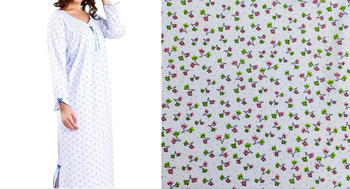 koszula nocna tradycyjna 831-T KWIATUSZKI KORAL 40/44