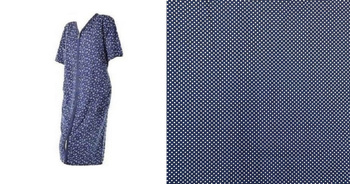 podomka szlafrok na zamek KROPECZKI GRANAT 8XL/56