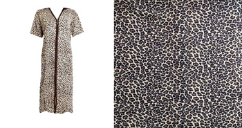 podomka szlafrok na zamek PANTERKA 5XL/50