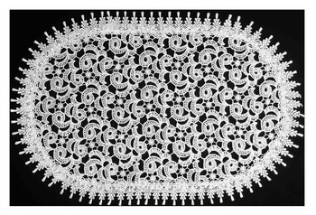 SERWETKA WIELKANOC SG8046 OV 30x45cm BIAŁA